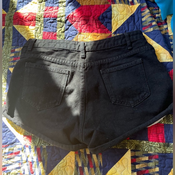 Ripped Jean Shorts - Picture 2 of 3